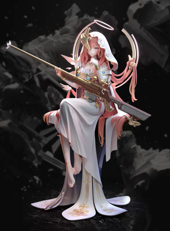 【Pre-order】NBJ-Studios 1/7 Scale Arknights Lemuen The Preacher – Requiem for the Evening Star Resin Statue