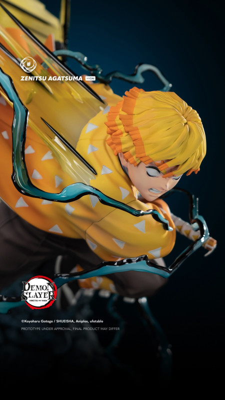 【Pre-order】Tsume Studio 1/6 Scale Zenitsu Agatsuma LICENSED Resin Statue