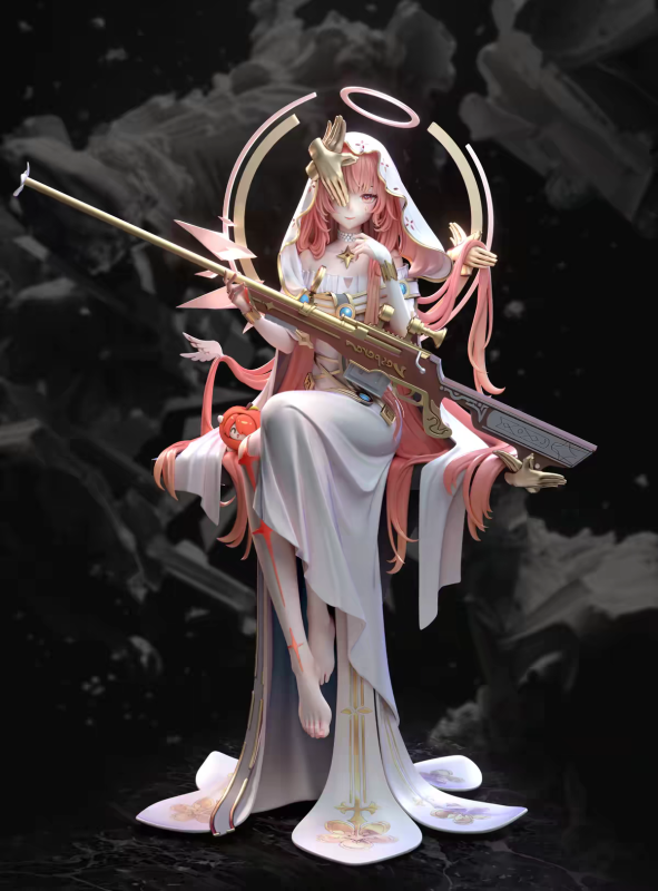 【Pre-order】NBJ-Studios 1/7 Scale Arknights Lemuen The Preacher – Requiem for the Evening Star Resin Statue