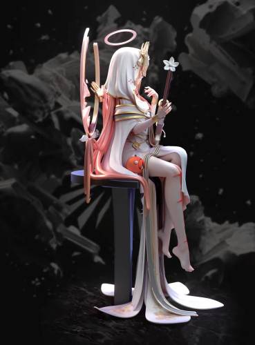 【Pre-order】NBJ-Studios 1/7 Scale Arknights Lemuen The Preacher – Requiem for the Evening Star Resin Statue