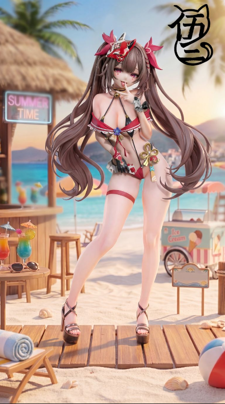 【Pre-order】Wushisan Studio 1/6 Scale Spark / Hanabi (Swimsuit Version) Resin Statue