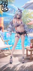 【Pre-order】Fifty-Three Studio 1/6 Scale Silver Wolf (Swimsuit Ver.) Resin Statue