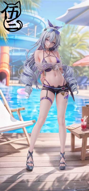 【Pre-order】Fifty-Three Studio 1/6 Scale Silver Wolf (Swimsuit Ver.) Resin Statue