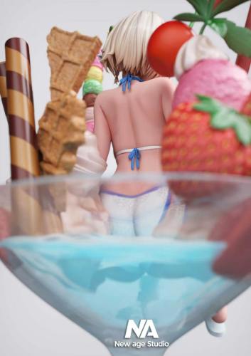 【Pre-order】New Age Studio 1/6 Scale Justia (Ice Cream Cup Ver.) Resin Statue