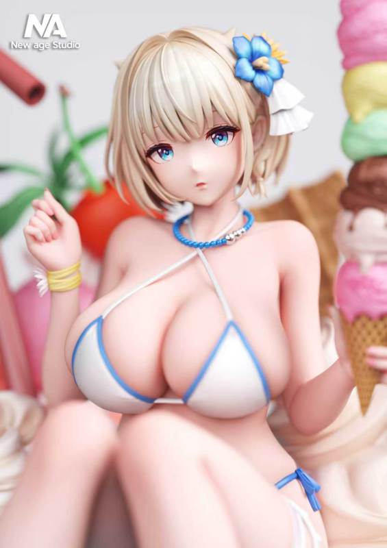 【Pre-order】New Age Studio 1/6 Scale Justia (Ice Cream Cup Ver.) Resin Statue