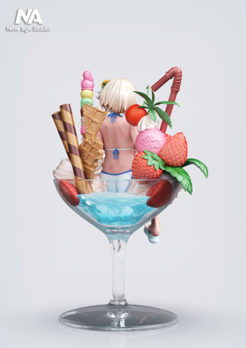 【Pre-order】New Age Studio 1/6 Scale Justia (Ice Cream Cup Ver.) Resin Statue