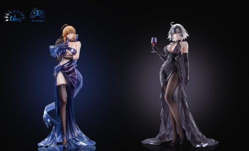 【Pre-order】Cdkey x PG Studio 1/6 Scale Saber Evening Gown Resin Statue