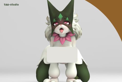 【Pre-order】TAA Studio 1/1 Scale Meowscarada Silicone Doll Statue