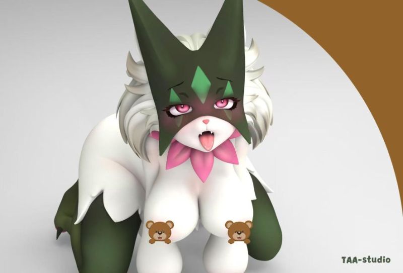 【Pre-order】TAA Studio 1/1 Scale Meowscarada Silicone Doll Statue