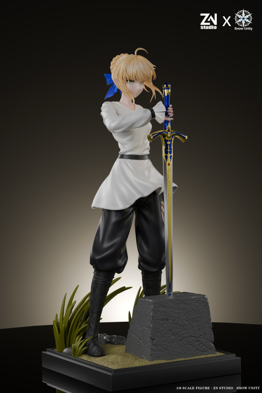 【Pre-order】Snow unity Studio×ZN Studio  1/6 Scale Saber (King Arthur) Resin Statue