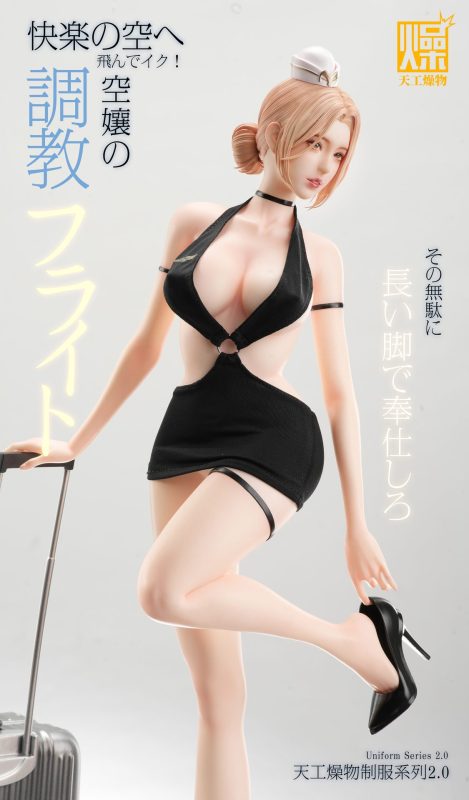 【Pre-order】TGZW Studio 1/4 Scale Flight Attendant 2.0 Resin Statue