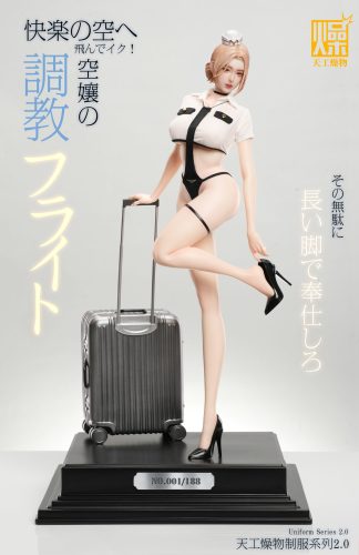 【Pre-order】TGZW Studio 1/4 Scale Flight Attendant 2.0 Resin Statue