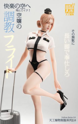 【Pre-order】TGZW Studio 1/4 Scale Flight Attendant 2.0 Resin Statue