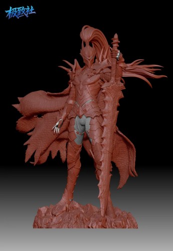 【Pre-order】Jizhi Studio Solo Leveling – Igris (Red Armor Version) Resin Statue