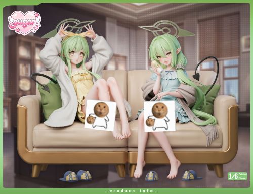 【Pre-order】Tangxin Studio 1/6 Scale Pajama-Clad Hikari & Nozomi Resin Statue