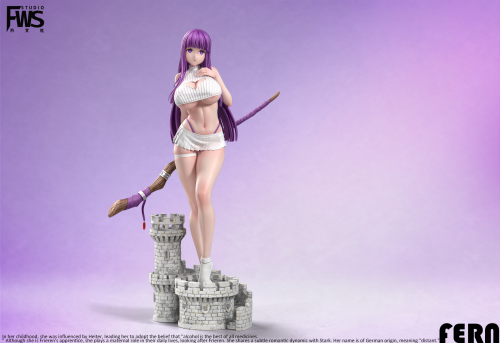 【Pre-order】FWS Studio 1/6 Scale Frieren: Beyond Journey's End  – Fern Resin Statue