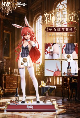 【Pre-order】Night Wing Studio × HERA Studio 1/6 & 1/4 Scale Bunny Girl Alice Resin Statue