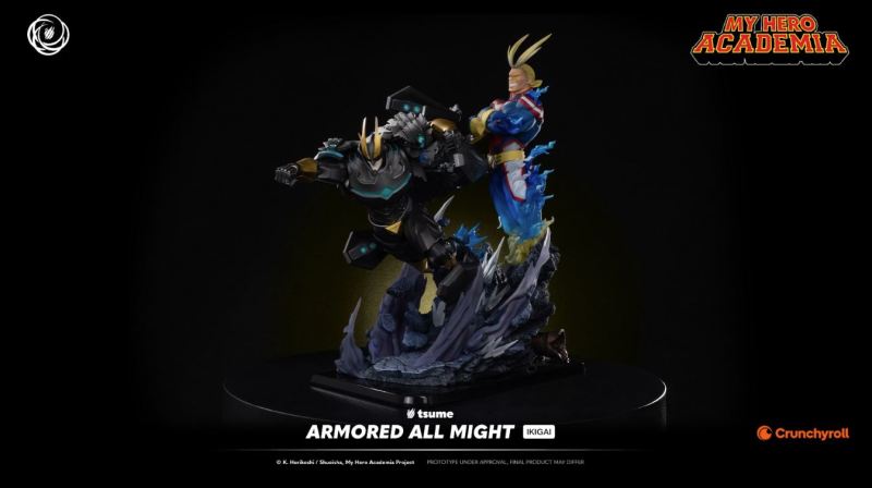 【Pre-order】Tsume Studio 1/6 Toga Armored All Might: Ikigai  Resin Statue