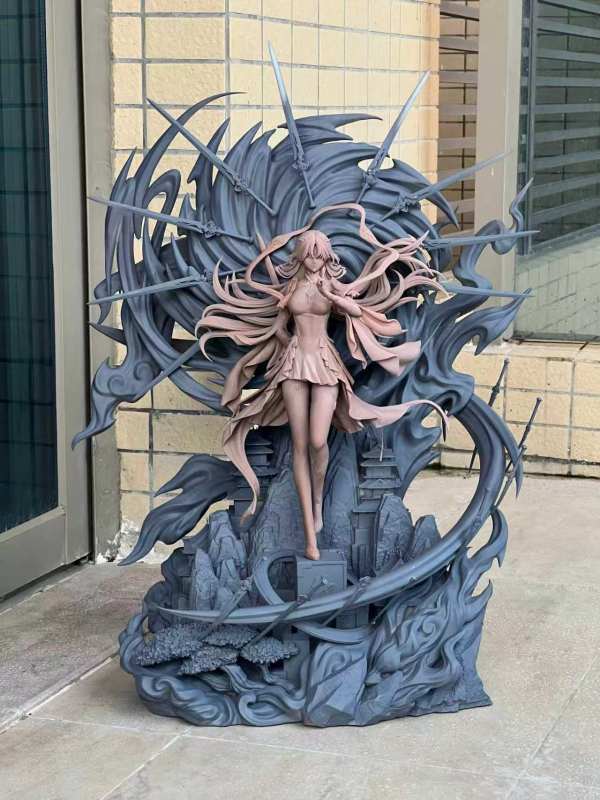 【Pre-order】Hani Studio 1/6 Scale Qingxiao – The Aloof Sword Immortal Resin Statue