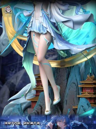 【Pre-order】Hani Studio 1/6 Scale Qingxiao – The Aloof Sword Immortal Resin Statue