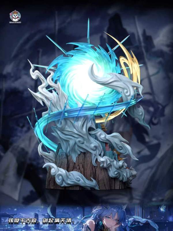 【Pre-order】Hani Studio 1/6 Scale Qingxiao – The Aloof Sword Immortal Resin Statue