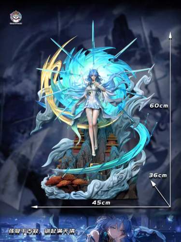 【Pre-order】Hani Studio 1/6 Scale Qingxiao – The Aloof Sword Immortal Resin Statue