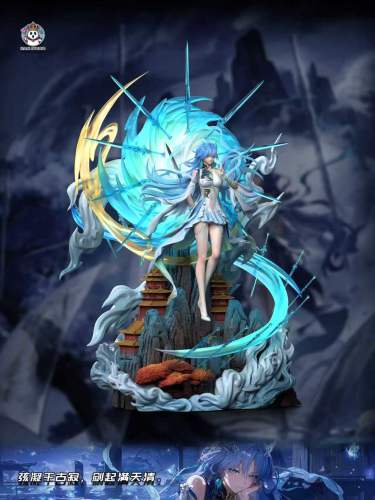 【Pre-order】Hani Studio 1/6 Scale Qingxiao – The Aloof Sword Immortal Resin Statue