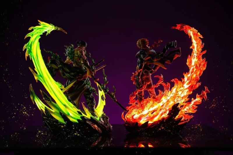 【Pre-order】Chen Yan Studio OP Sanji with LED Resin Statue