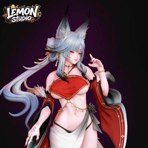 【Pre-order】Lemon Studio 1/6 & 1/4 Scale White-Furred Fox Lady – Xinyue Hu Resin Statue