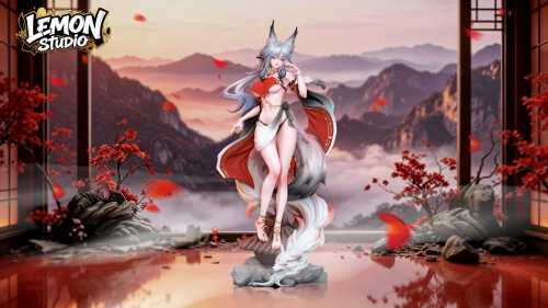 【Pre-order】Lemon Studio 1/6 & 1/4 Scale White-Furred Fox Lady – Xinyue Hu Resin Statue