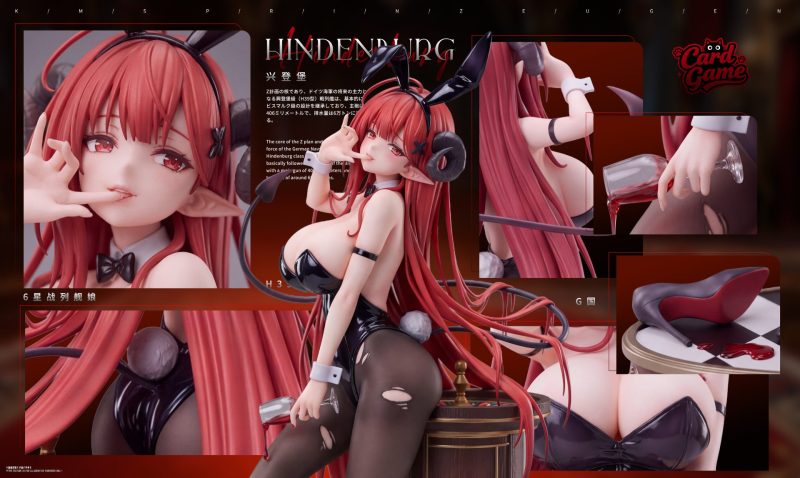 【Pre-order】Cardgame Studio 1/6&1/4 Scale Hindenburg (Bunny Girl Ver.) Resin Statue