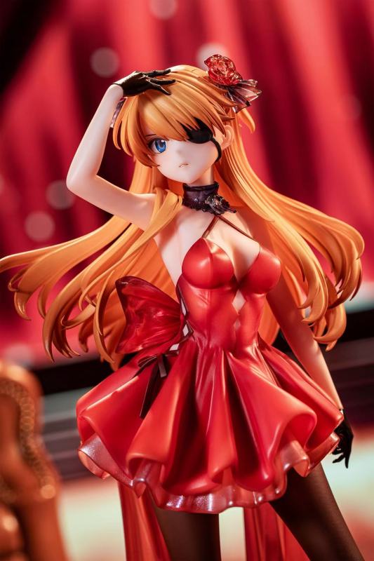 【Pre-order】CircleMax Studio 1/7 Scale Neon Genesis Evangelion – Asuka in Formal Gown (Violin Performance Version) Resin Statue