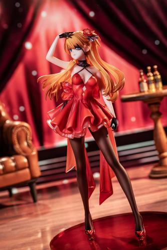 【Pre-order】CircleMax Studio 1/7 Scale Neon Genesis Evangelion – Asuka in Formal Gown (Violin Performance Version) Resin Statue
