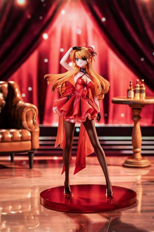 【Pre-order】CircleMax Studio 1/7 Scale Neon Genesis Evangelion – Asuka in Formal Gown (Violin Performance Version) Resin Statue