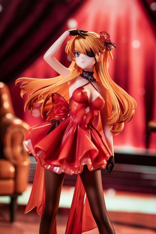 【Pre-order】CircleMax Studio 1/7 Scale Neon Genesis Evangelion – Asuka in Formal Gown (Violin Performance Version) Resin Statue