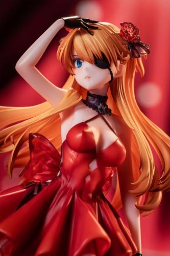 【Pre-order】CircleMax Studio 1/7 Scale Neon Genesis Evangelion – Asuka in Formal Gown (Violin Performance Version) Resin Statue