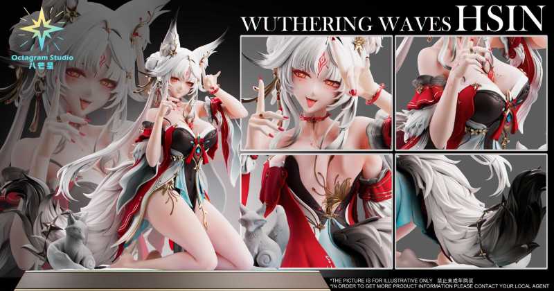 【Pre-order】Octagram-studio 1/6 Scale Fox Resin Statue