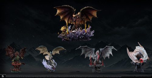 【Pre-order】S6 Studio Nergigante x Rajang Resin Statue