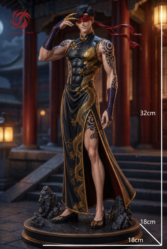 【Pre-order】Whirlwind Studio 1/6 Scale Record of Ragnarok Qin Shi Huang Resin Statue