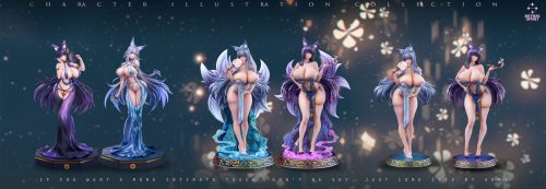 【Pre-order】AstralSpirit Studio 1/4 Scale Shinano X Musashi Cheongsam Resin Statue