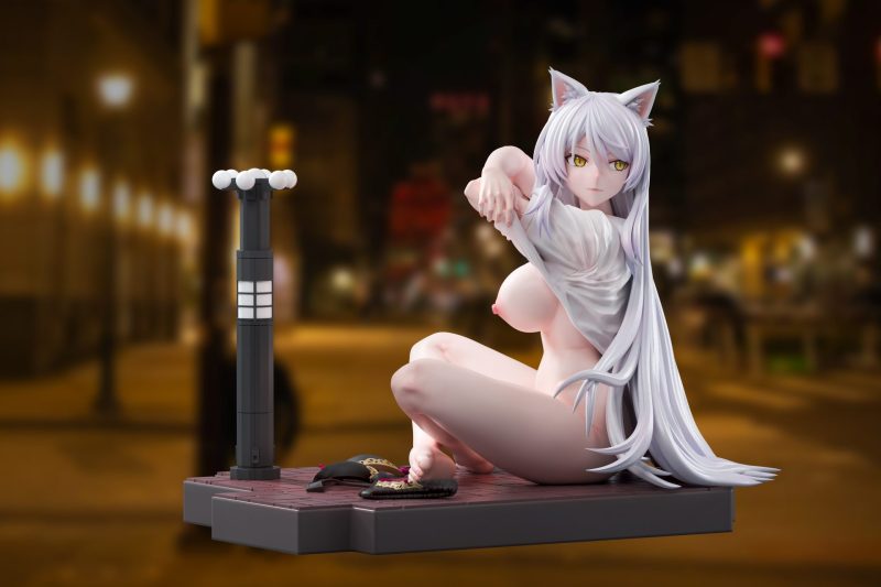 【Pre-order】Hero Goblin Studio 1/6 Scale Yani Neko & Black Hanekawa Resin Statue