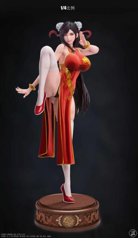 【Pre-order】BBSD Studio 1/4 Scale Cheongsam Kung Fu Tifa Resin Statue