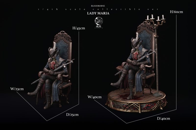 【Pre-order】HunDian Studio 1/4 Scale Lady Maria of the Astral Clocktower 3.0 Resin Statue