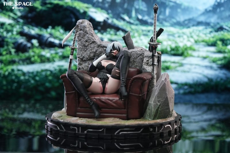 【Pre-order】The Space Studio 1/6 Scale 2B Sitting Sofa Resin Statue