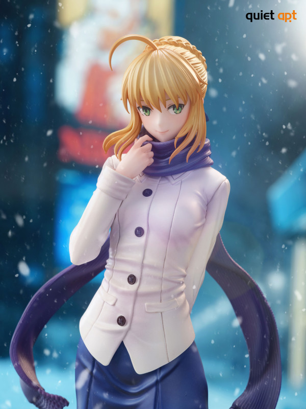 【Pre-order】QuietArt Studio 1/6 Scale Saber – Winter Night Resin Statue