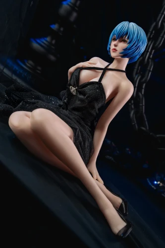 【In Stock】Lingyun Studio 1/3 Scale Rei Ayanami Silicone Doll Statue