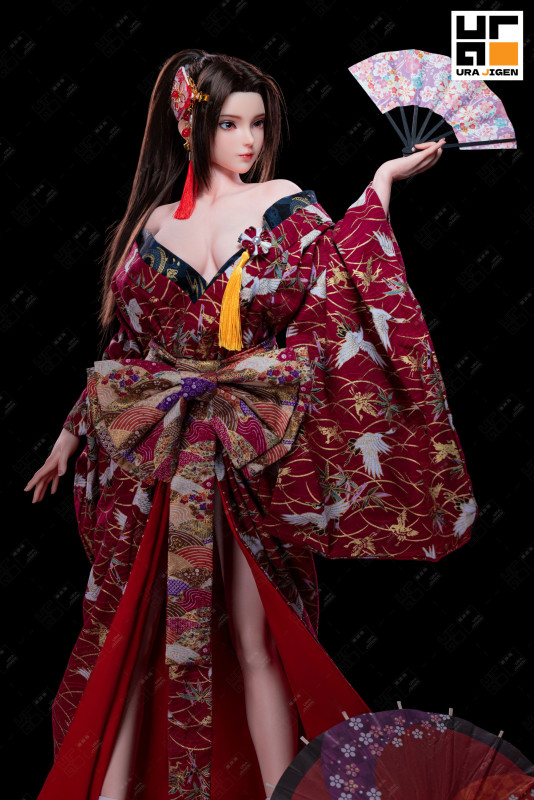 【Pre-order】Li Ciyuan Studio 1/3 Scale BBHO-01 Kimono Girl Silicone Doll Resin Statue
