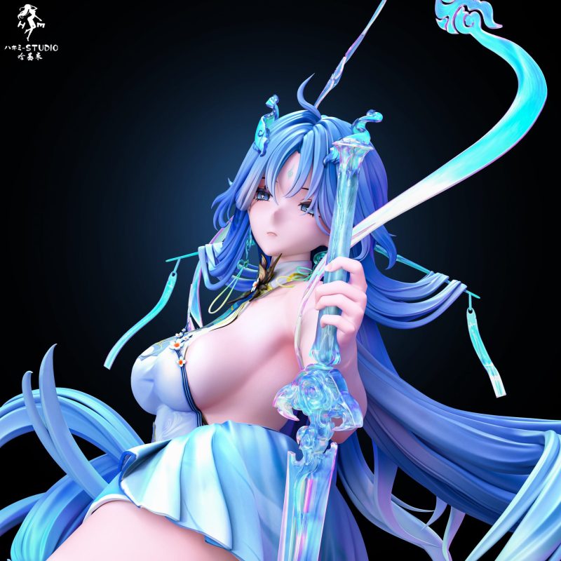 【Pre-order】Hakimi Studio 1/6 Scale Qingxiao & Hsin Resin Statue
