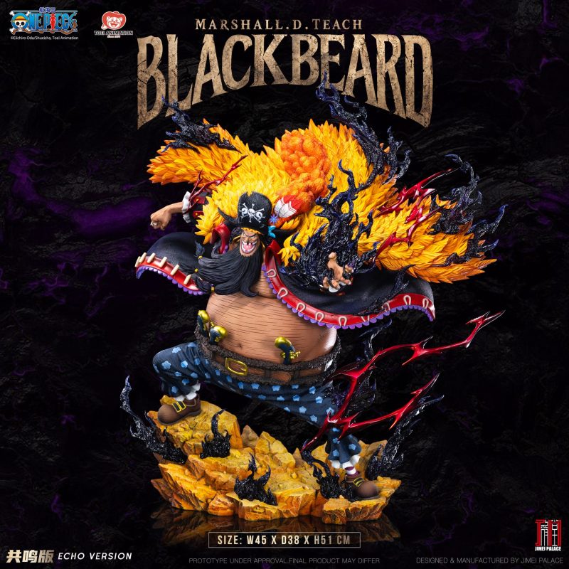 【Pre-order】Jimei Palace Studio 1/6 Scale OP BlackBeard Resin Statue