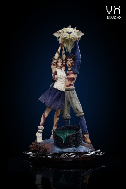 【Pre-order】YH Studio Princess Mononoke San and Ashitaka Resin Statue